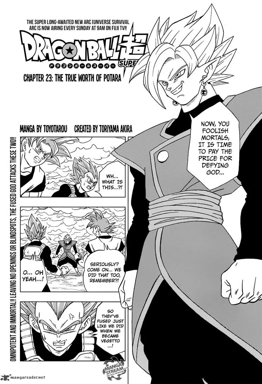 Dragon Ball Super chapter 23 page 1