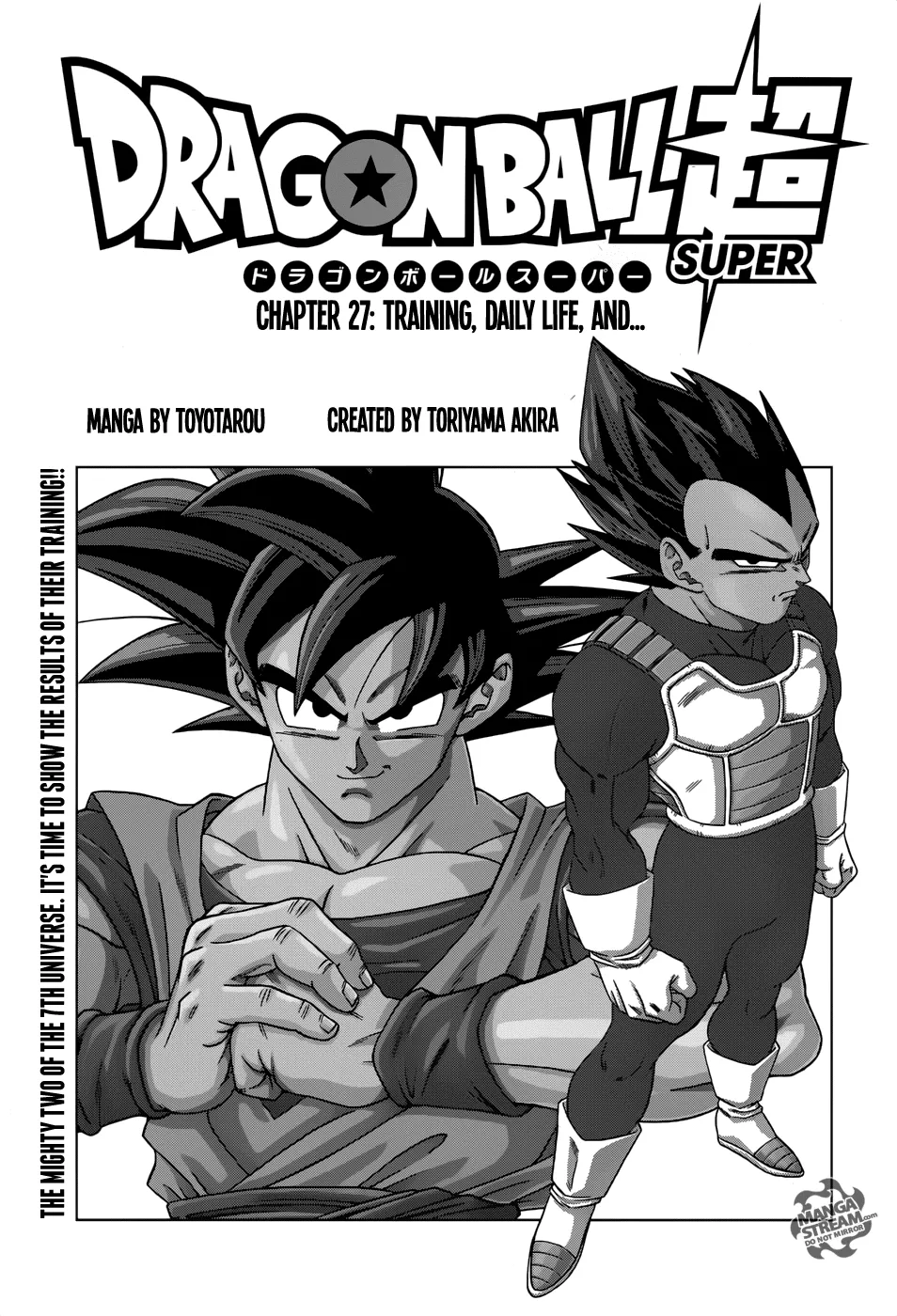 Dragon Ball Super chapter 27 page 1