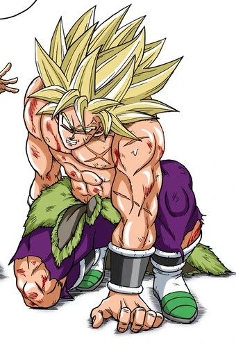 Character Analysis: Broly in Dragon Ball Super Manga 1 LSS Broly colored manga